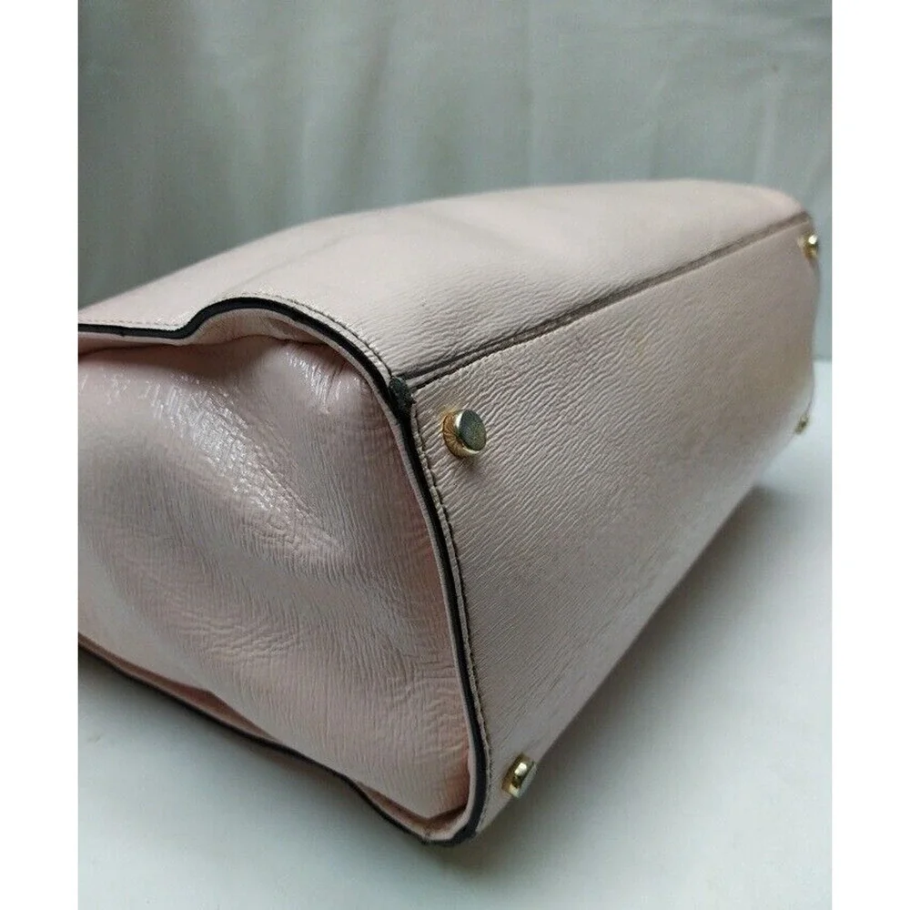 Kate Spade Court Jeanne Beacon Pink Leather Double Handles Satchel Bag